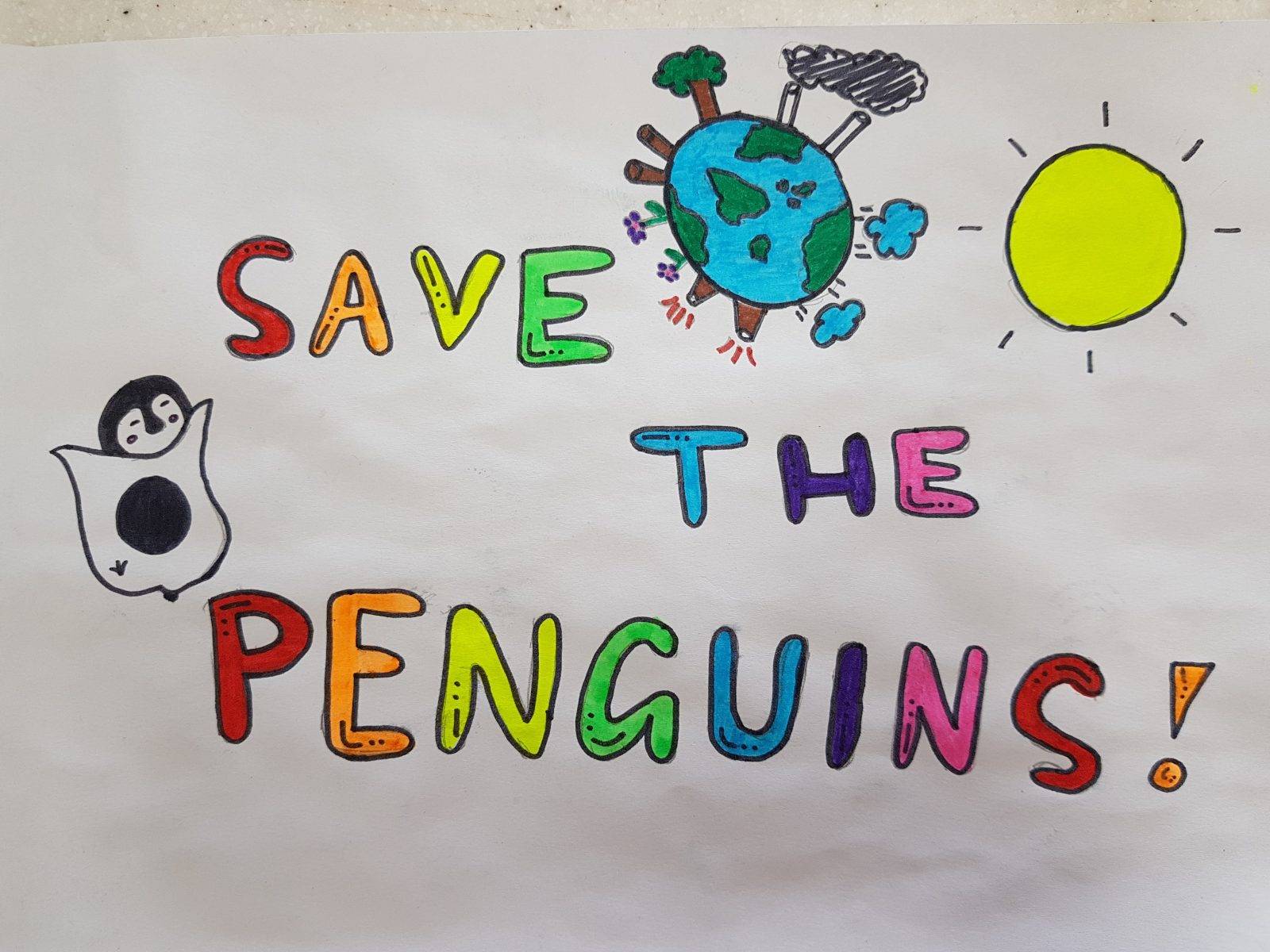 Save the Penguins - Kids Care About Climate Change 2021