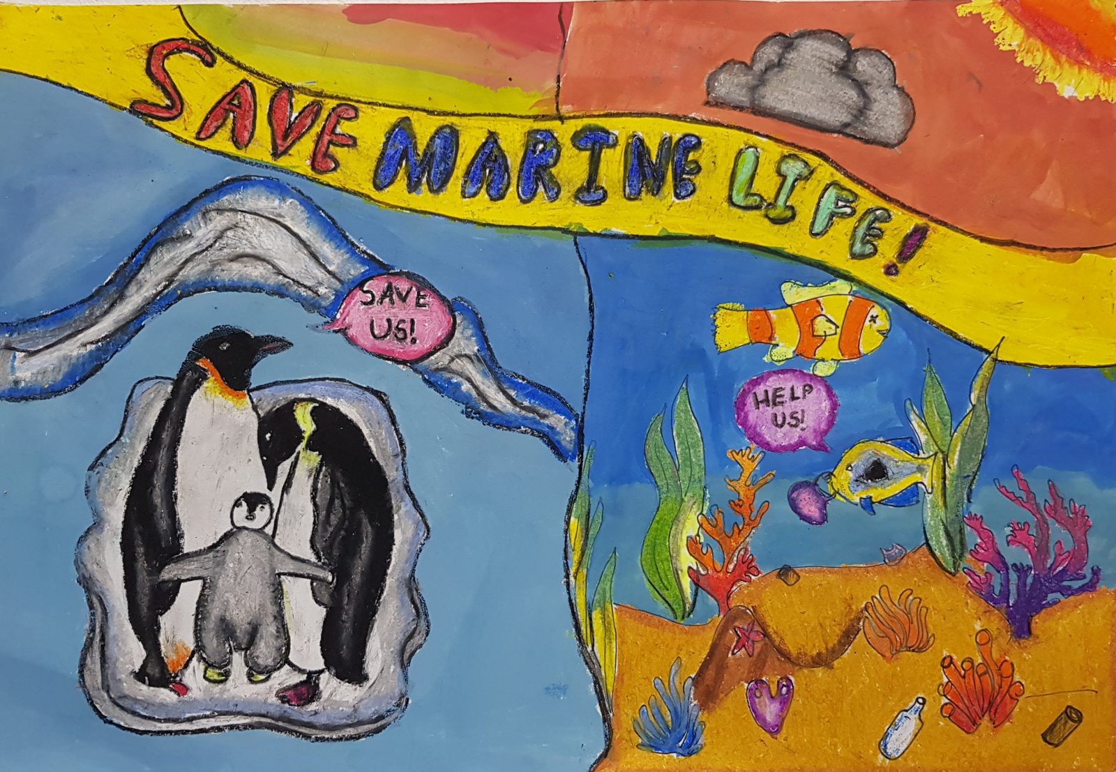 Save Marine Life! - Kids Care About Climate Change 2021