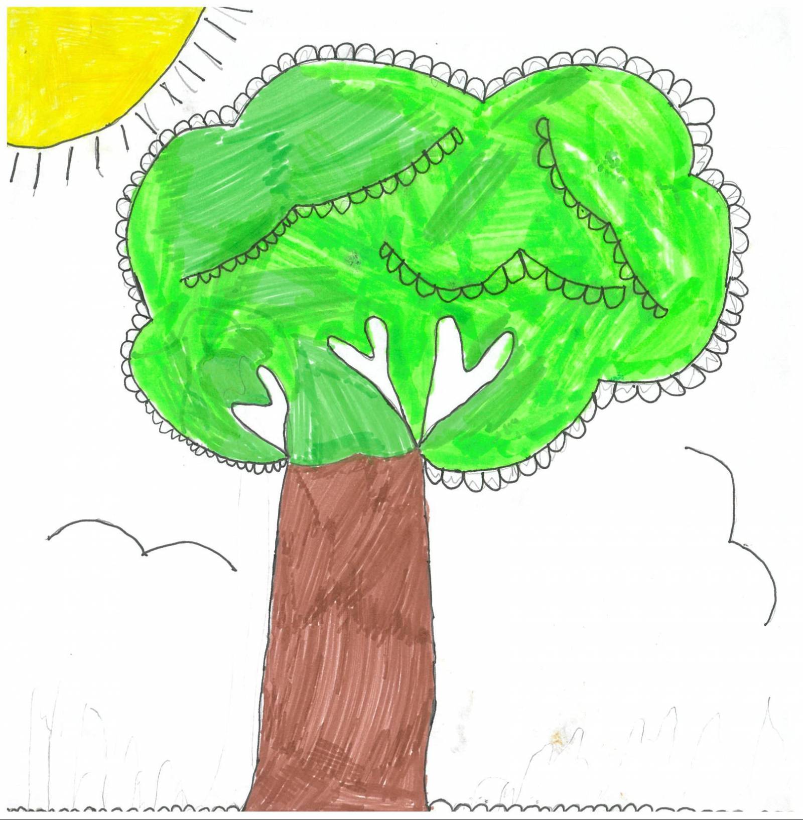 Stop cutting down trees Kids Care About Climate Change 2021