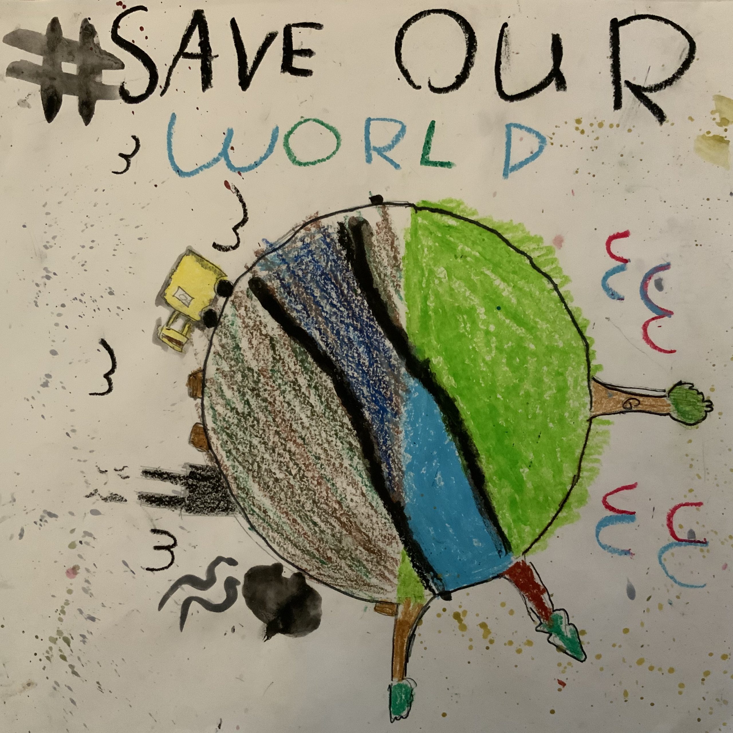 Save our world - Kids Care About Climate Change 2021