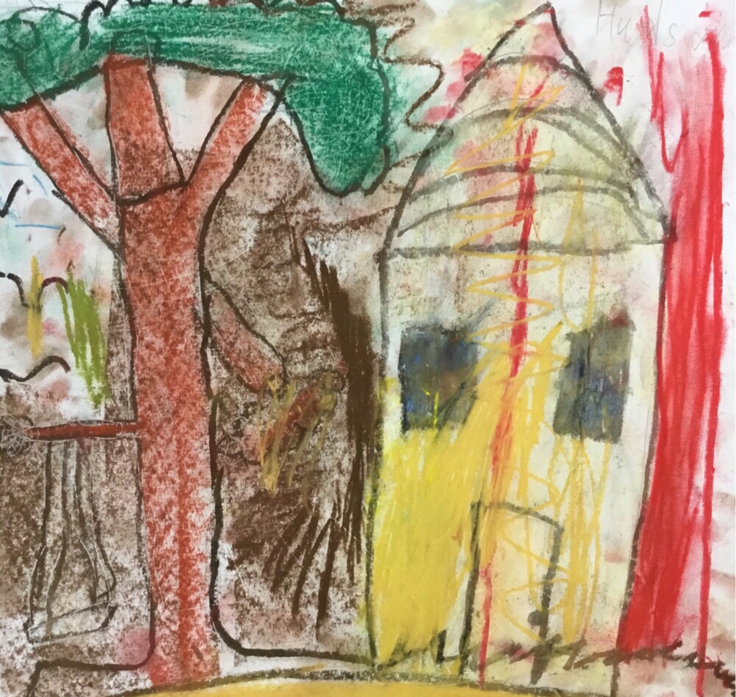 A house next to a tree - Kids Care About Climate Change 2021