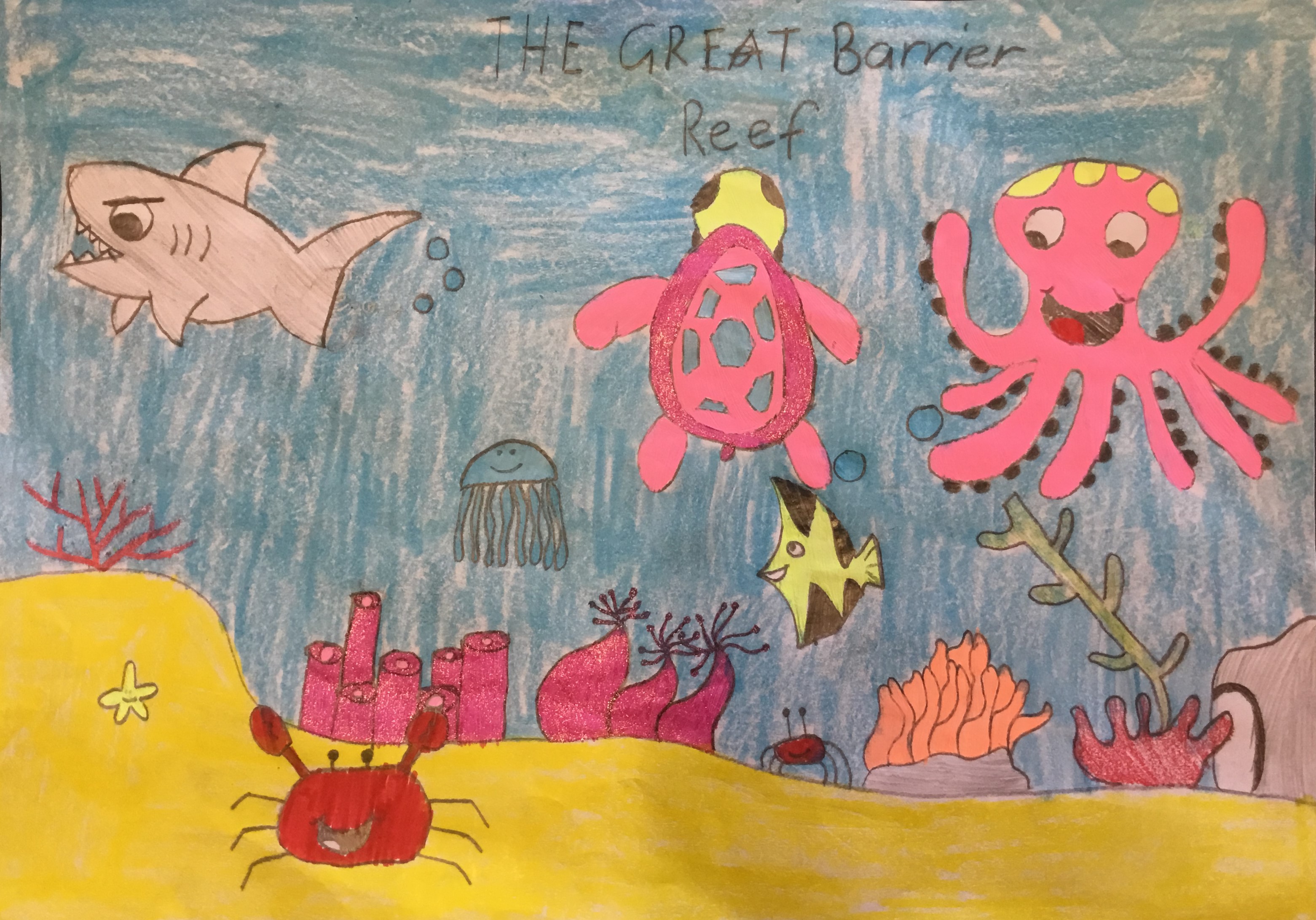 The Great Barrier Reef - Kids Care About Climate Change 2021