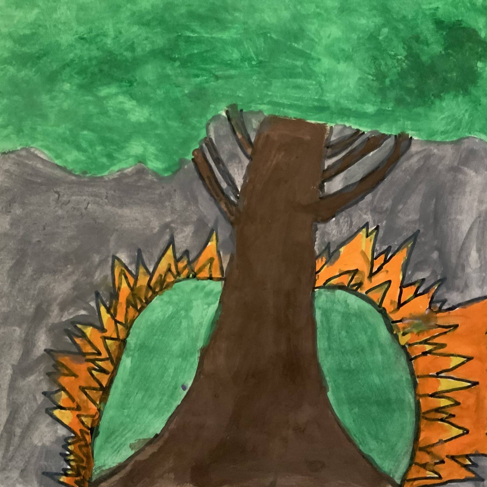 Trees help us Kids Care About Climate Change 2021