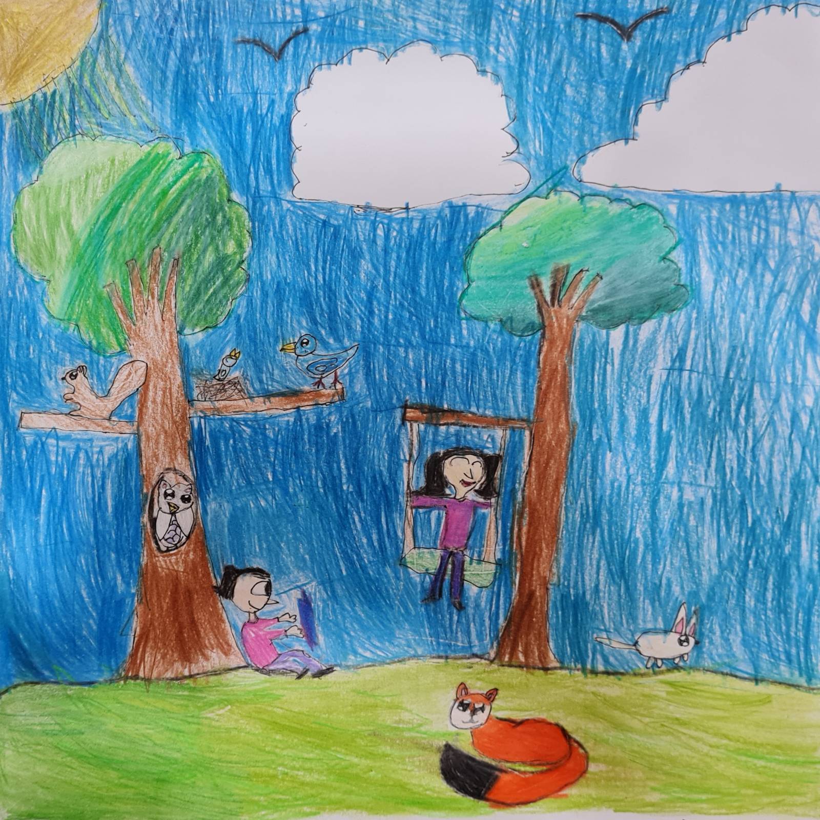 Trees Are Our Greatest Friends! Kids Care About Climate Change 2021