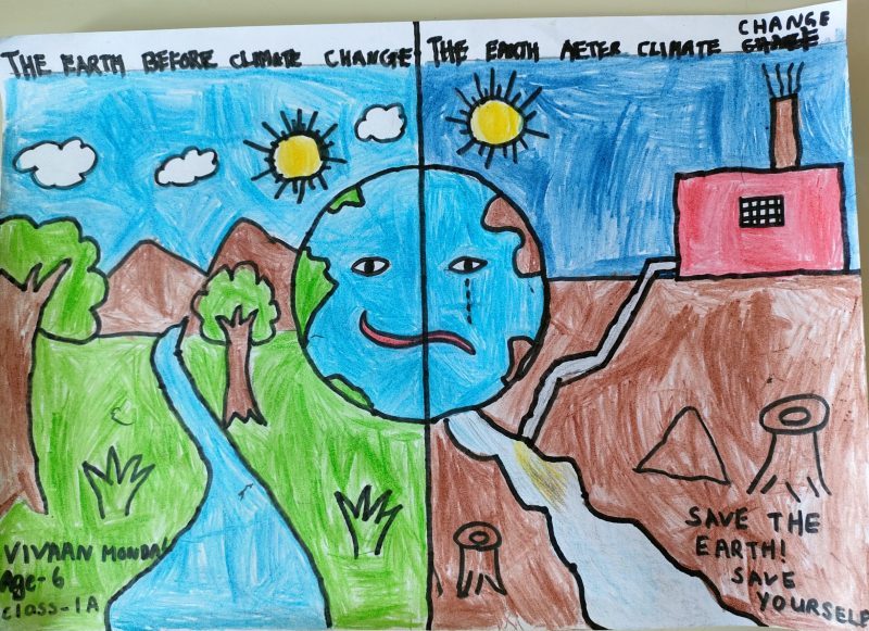 Breathing, bushfires and 'little bees': children make art for the climate  crisis – in pictures | Culture | The Guardian