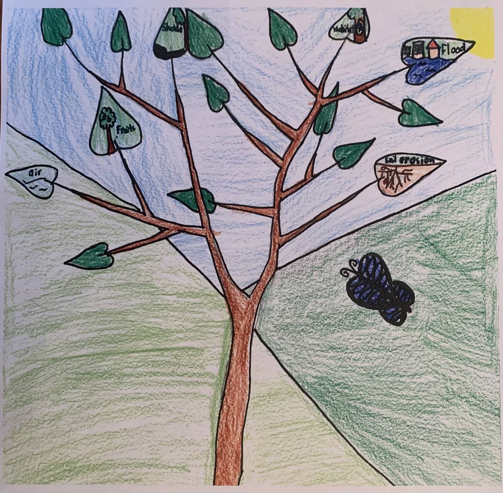 Let Trees help us Kids Care About Climate Change 2021