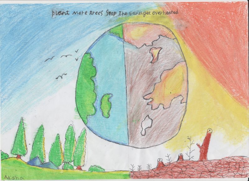 Van Mahotsav Poster Drawing | Save Trees Save Earth | Plant More Trees |  Drawing | Save Environment | Easy drawings, Poster drawing, Easy drawings  for kids