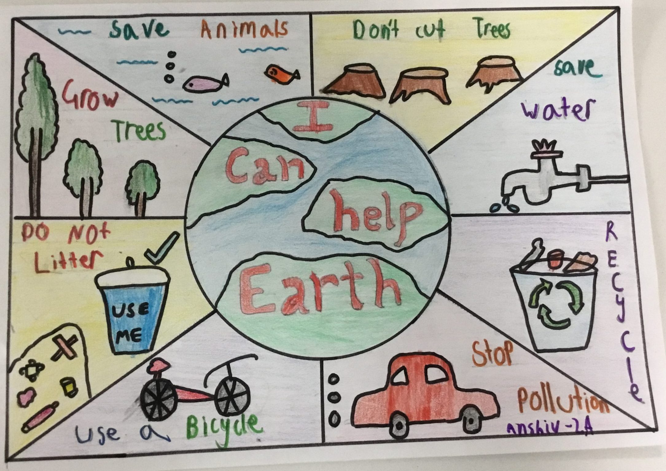 I Can Help Earth - Kids Care About Climate Change 2021